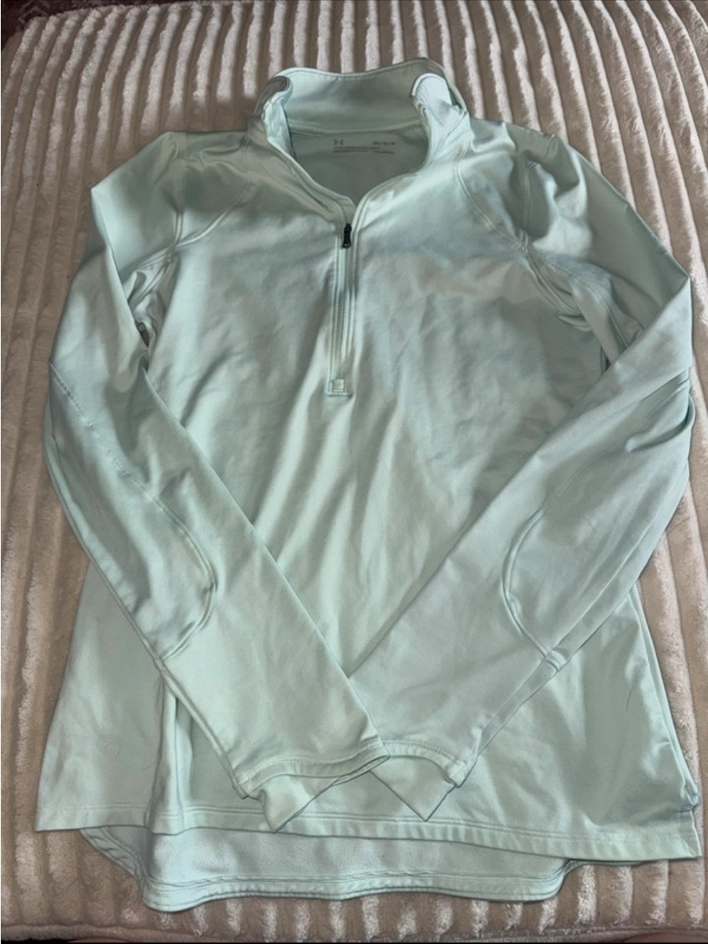 Under Armour Mint Green Zip-Up Training Jacket